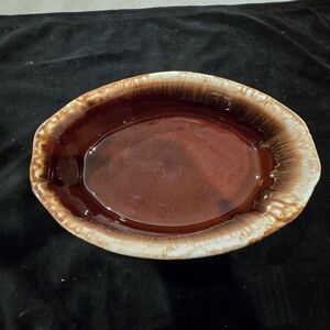 Vintage Oval Ceramic Dish Mccoy 7070 Oven Proof